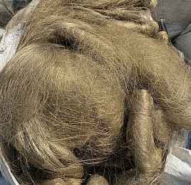 Латунь, волос, фото 1